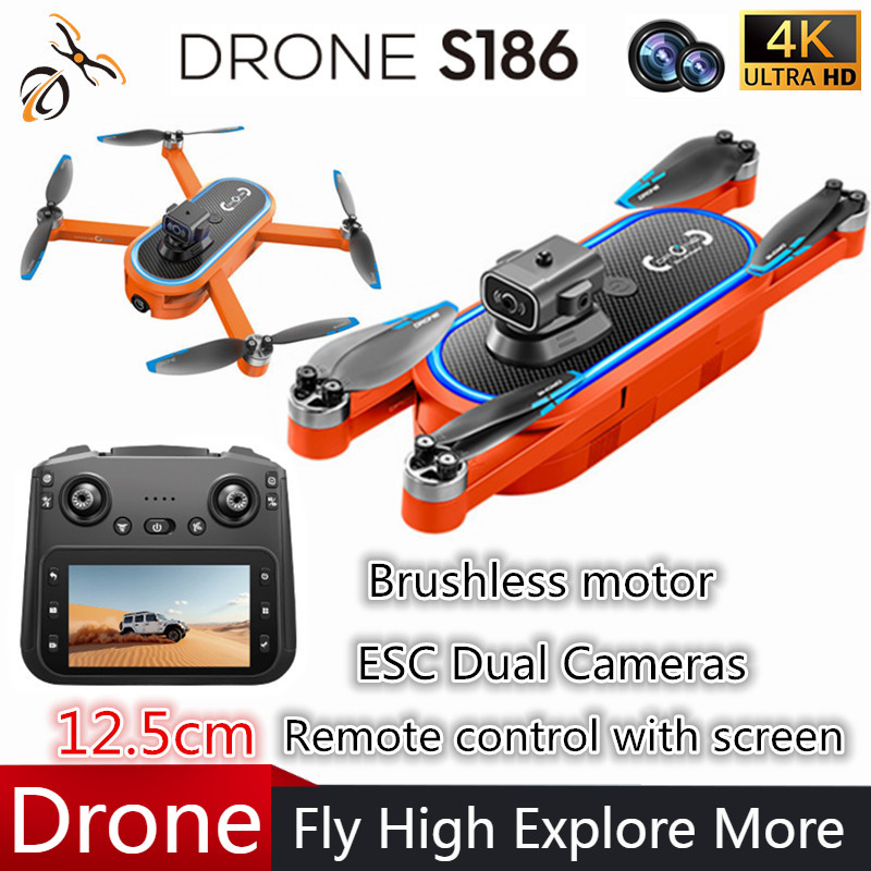 Photography Drone - 2025 S186 Drone Profesyonel 4 K