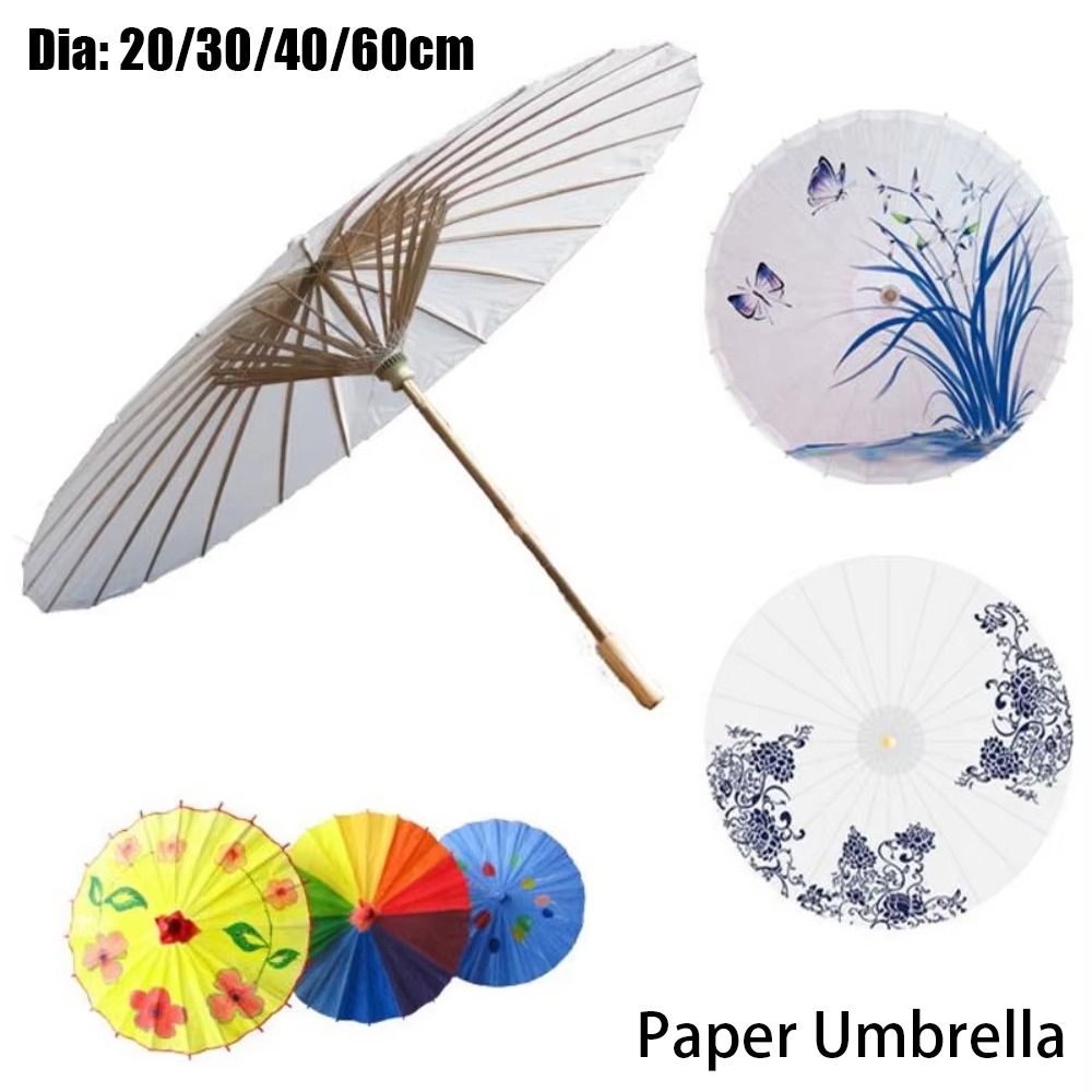 Photography Umbrella - 1 adet Dia 20/30/40/60 cm Kağıt