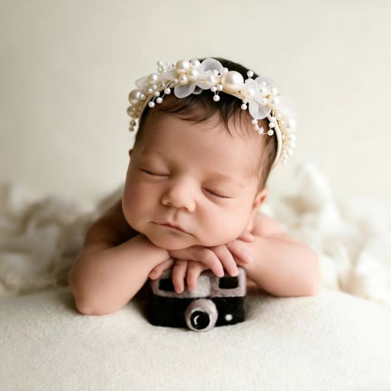 Photography Still Life - Kız Bebek Yenidoğan Kafa Bandı Fotoğraf
