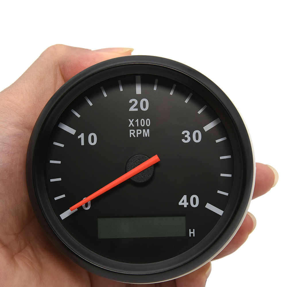 Light Meter Incident - 4000RPM 85mm Takometre LED Dijital Saat