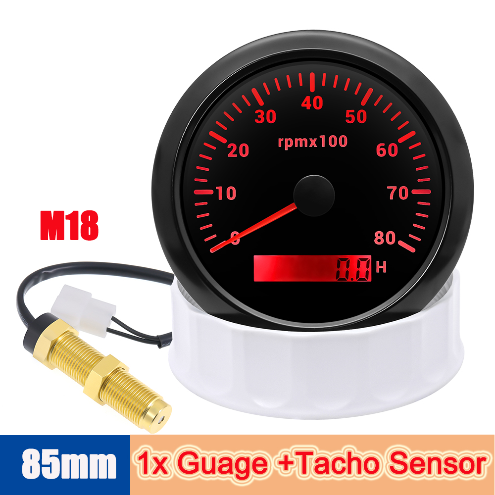 Light Meter Incident - Yuvarlak Otomatik RPM Takometre 8000 RPM