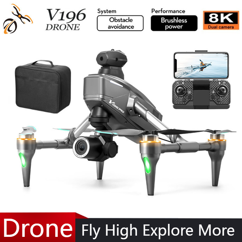 Photography Drone - 2025 V196 Otomatik Engellerden Kaçınma Drone