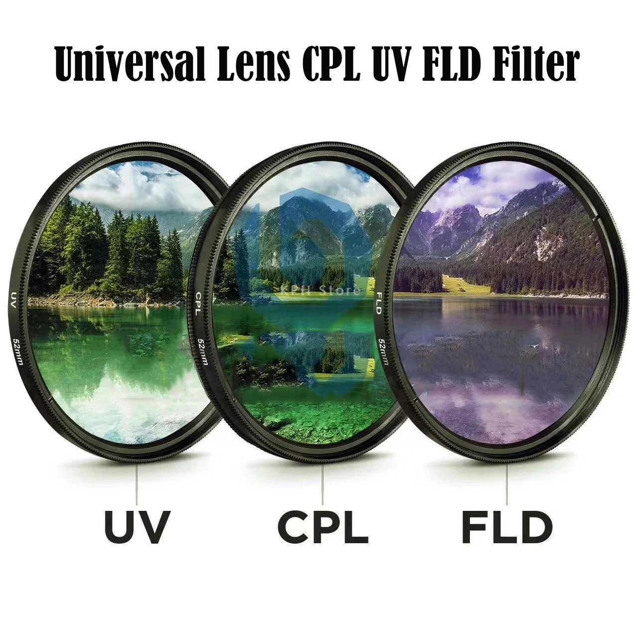 Photography Xiaomi 14 Ultra - Evrensel Lens filtre CPL UV FLD