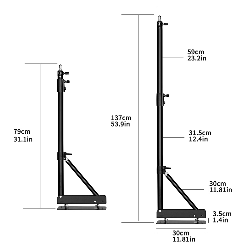100/135/170 cm Duvara Montaj Ü - Photography Umbrella Lights incelemesi ve fiyatı