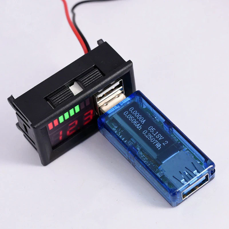 12V Akü Voltajı ve Güç Gösterg - Light Meter Incident incelemesi ve fiyatı