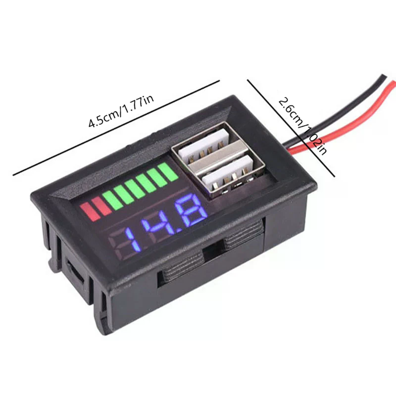 12V Akü Voltajı ve Güç Gösterg - Light Meter Incident incelemesi ve fiyatı