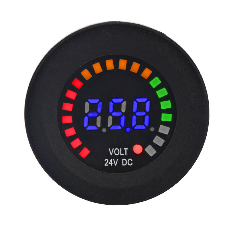 24V 12V DC Voltmetre Renkli LE - Light Meter Incident incelemesi ve fiyatı