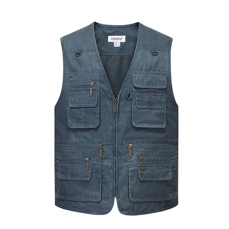 Çok Cep erkek Yelek Fermuar Ko - Photography Jacket incelemesi ve fiyatı