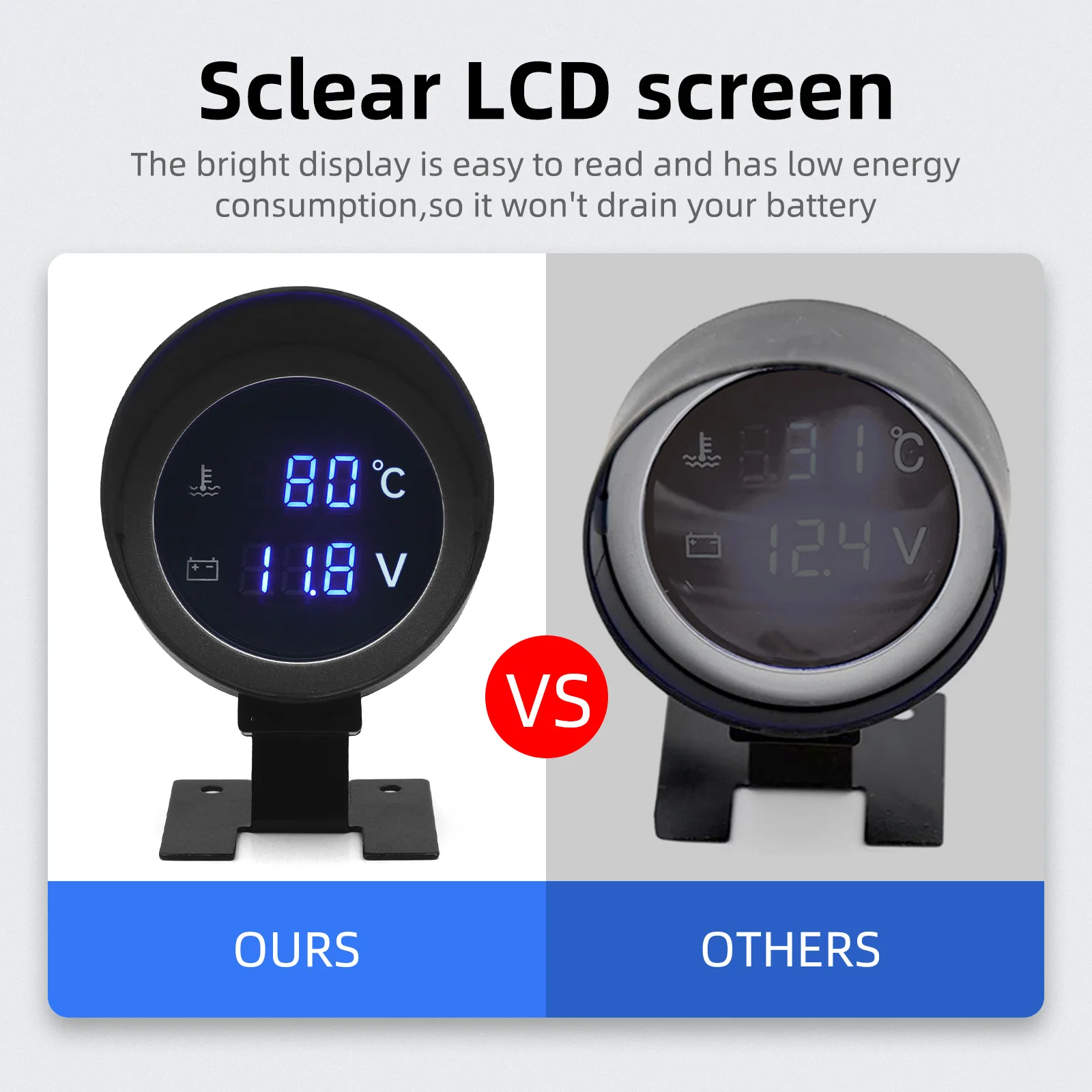 Led Dijital Araba Kamyon Su Sı - Light Meter Incident incelemesi ve fiyatı