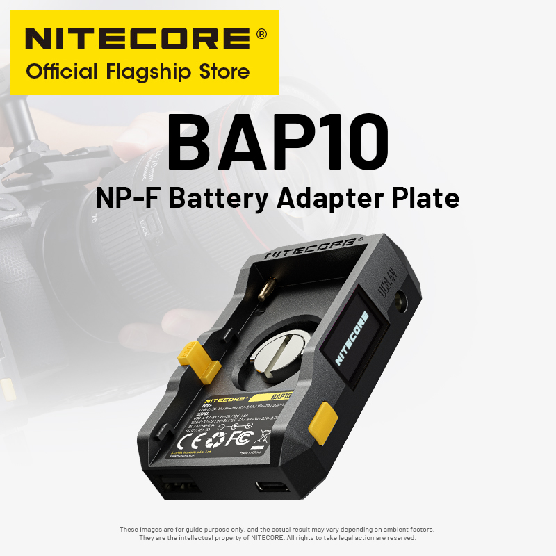 NITECORE BAP10 NP-F Pil Adaptö - Photography Videography incelemesi ve fiyatı