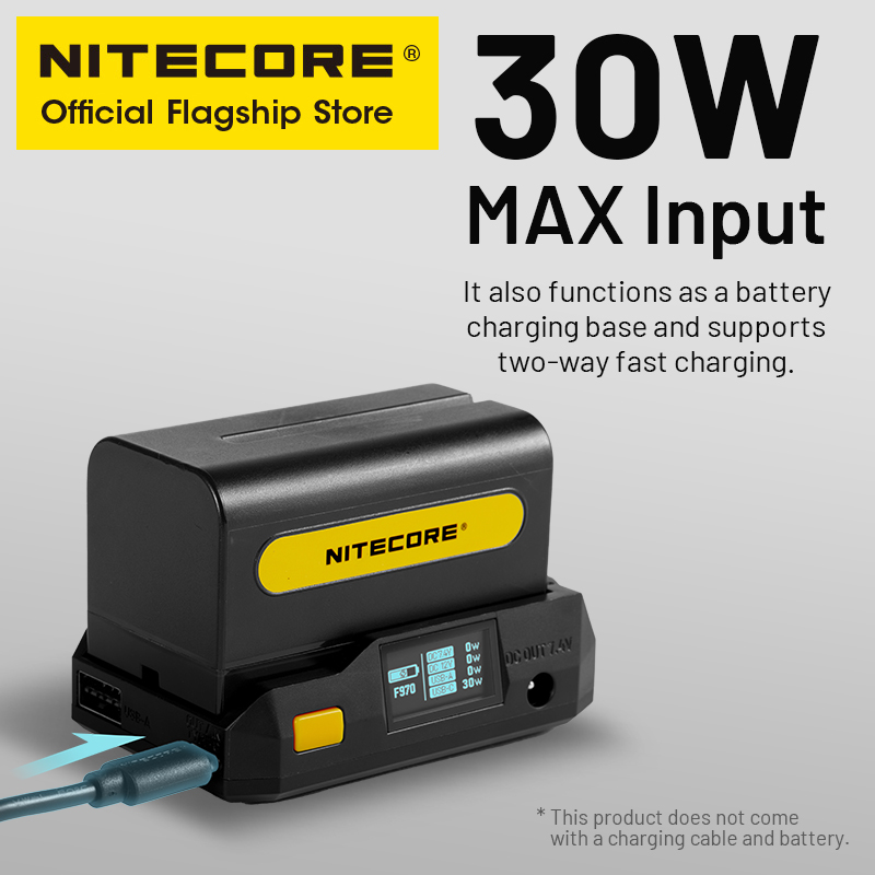NITECORE BAP10 NP-F Pil Adaptö - Photography Videography incelemesi ve fiyatı