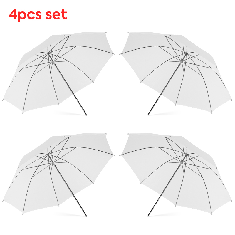 76 * 80cm X4 Şeffaf Beyaz Işık - Photography Umbrella Lights incelemesi ve fiyatı