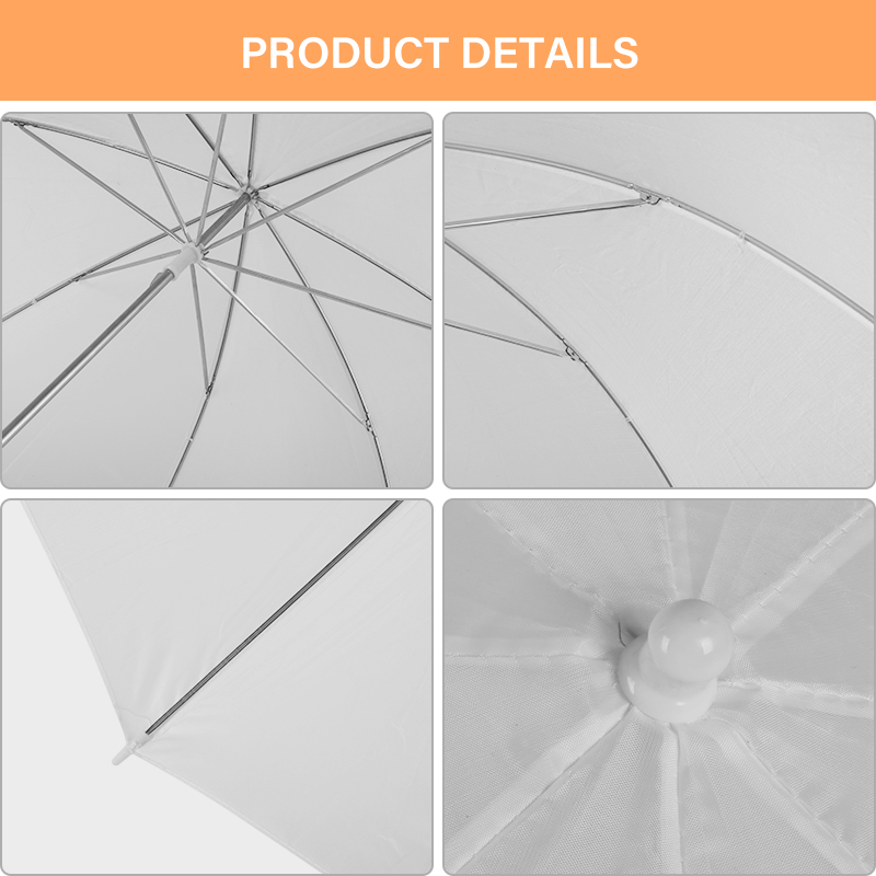 76 * 80cm X4 Şeffaf Beyaz Işık - Photography Umbrella Lights incelemesi ve fiyatı