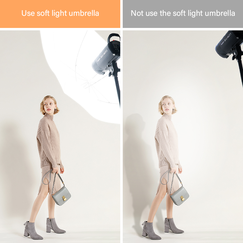 76 * 80cm X4 Şeffaf Beyaz Işık - Photography Umbrella Lights incelemesi ve fiyatı