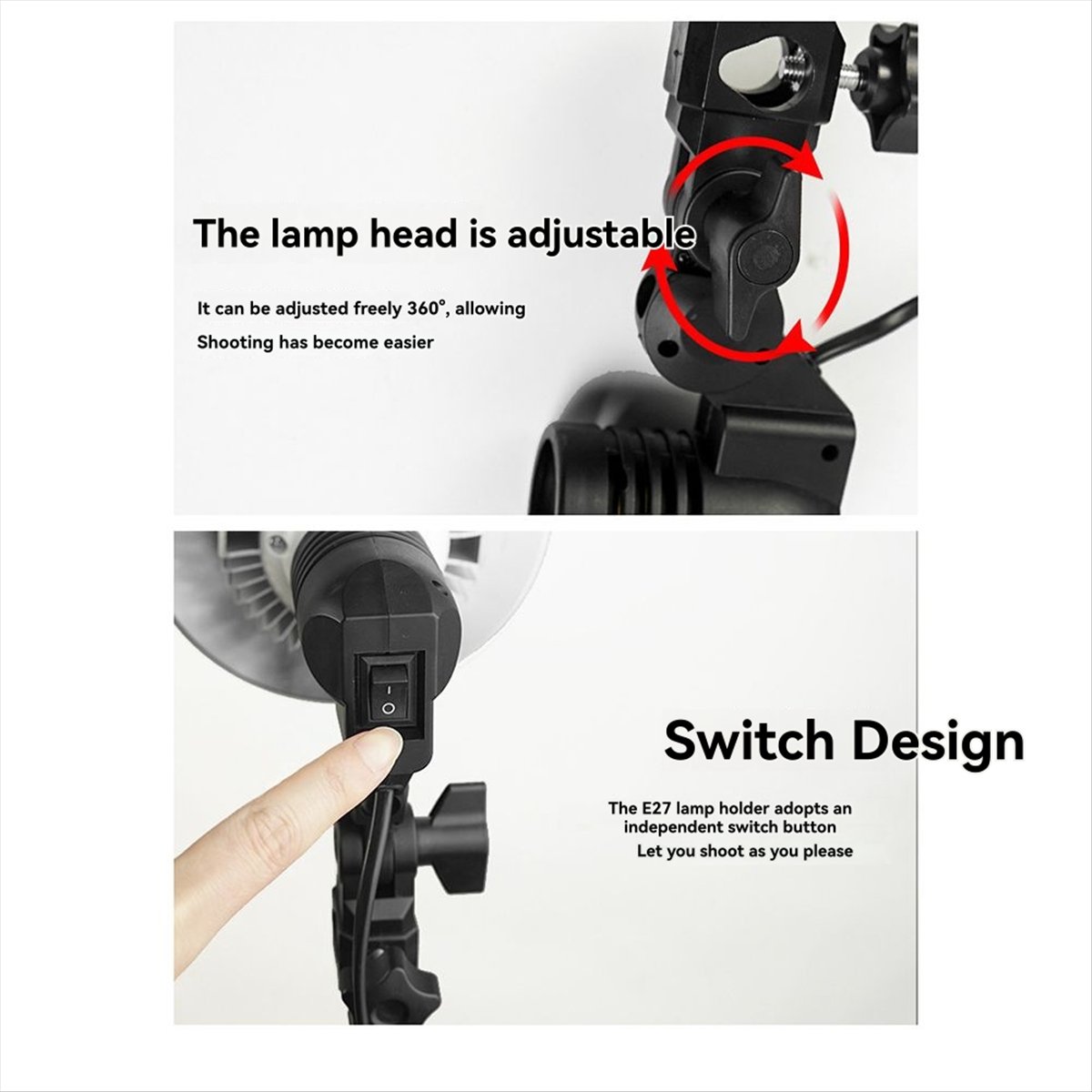 A40I 1.8m E27 Fotoğraf Işığı L - Photography Umbrella Lights incelemesi ve fiyatı