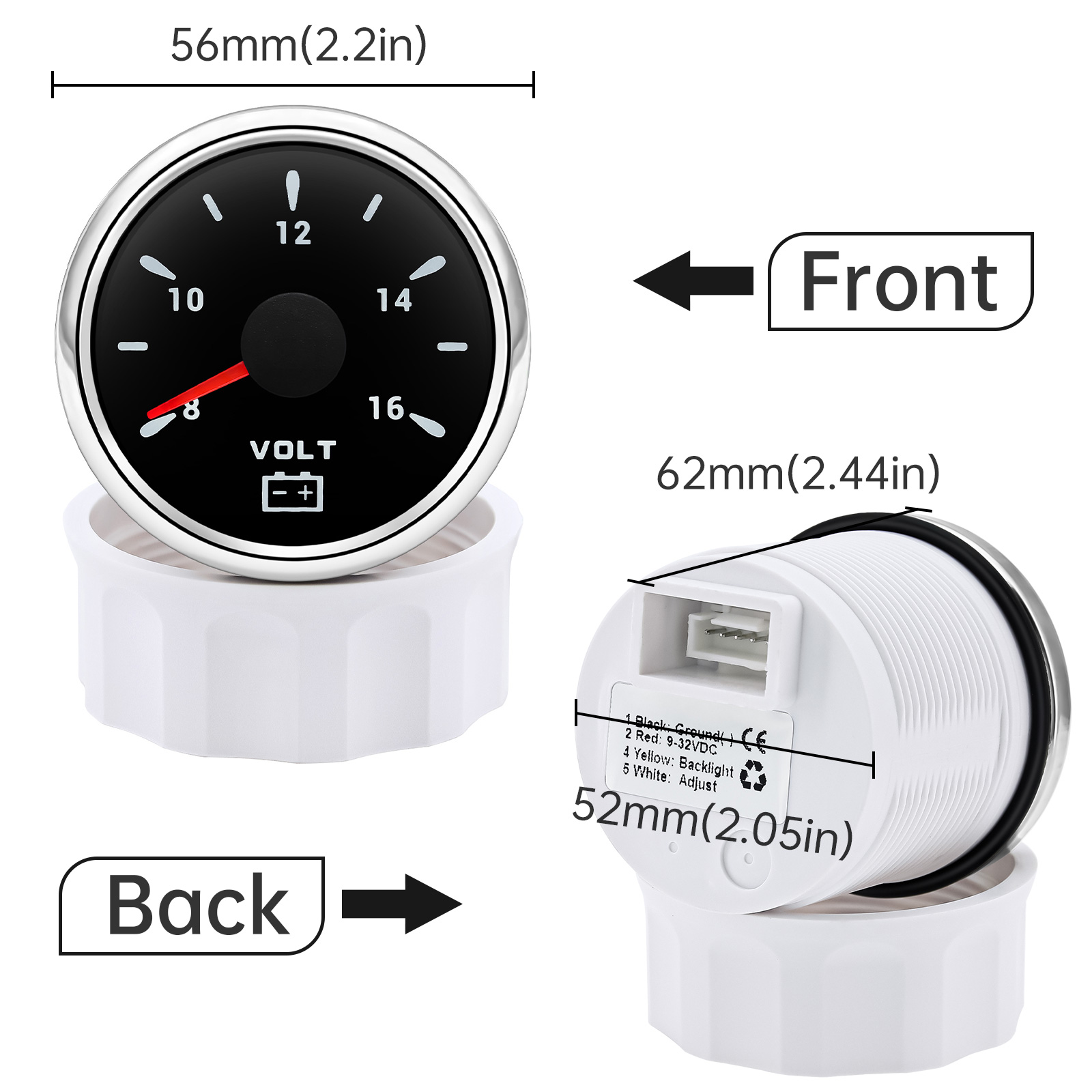 Evrensel 7 Renkli LED Arka Işı - Light Meter Incident incelemesi ve fiyatı