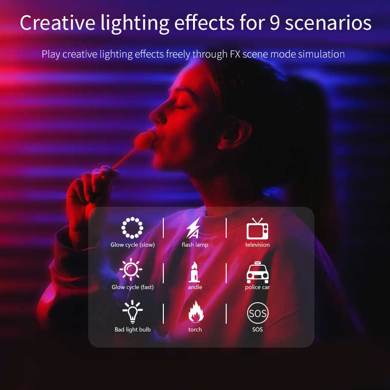 RGB Dolgu Işığı Taşınabilir LE - Photography Umbrella Lights incelemesi ve fiyatı