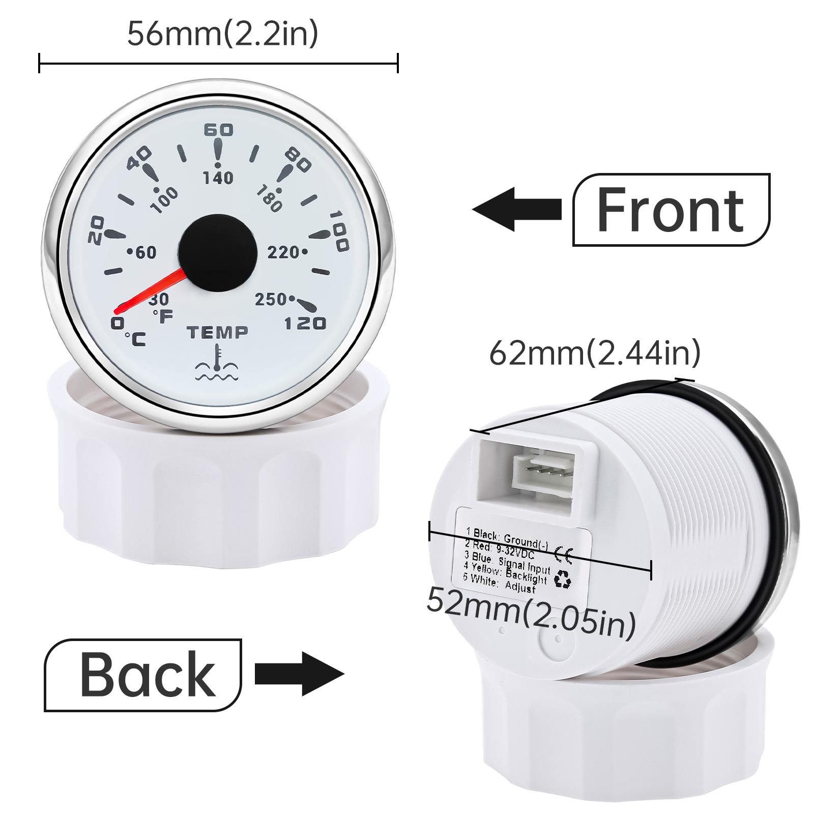 Suya Dayanıklı 52mm Sensörlü S - Light Meter Incident incelemesi ve fiyatı