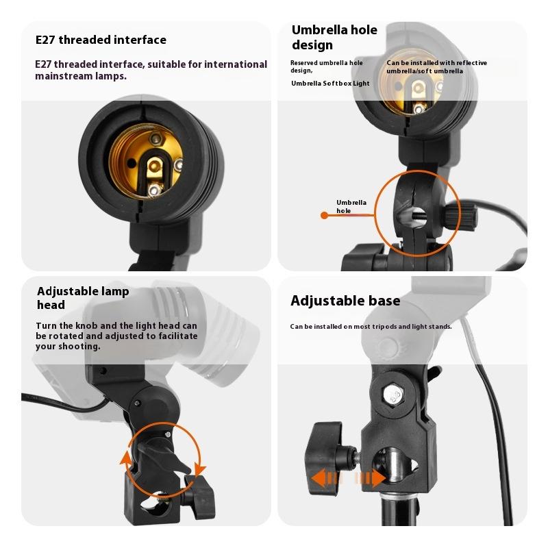 1.8M Kablo Kordonu E27 Soket S - Photography Umbrella Lights incelemesi ve fiyatı